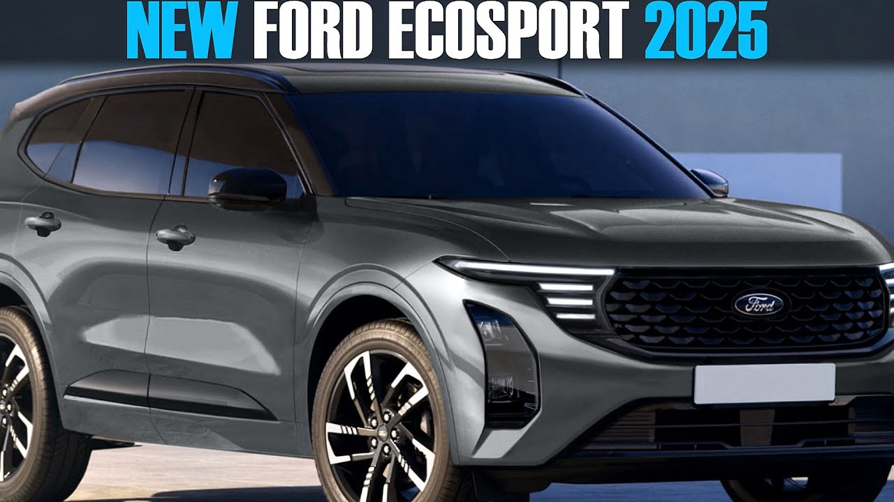 2025 2026 New Generation Ford EcoSport First Look YouTube