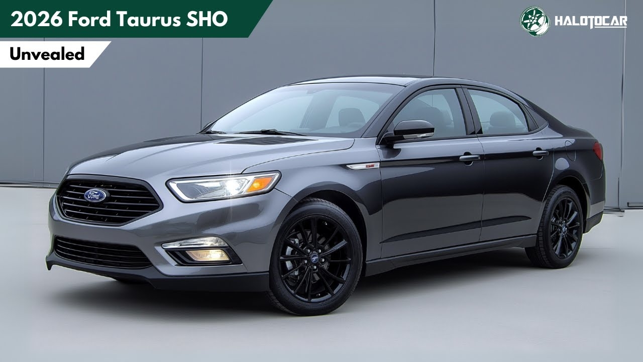 2026 Ford Taurus SHO The High Performance Sedan Is Back YouTube