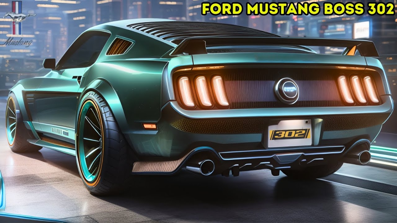 NEW 2025 Ford Mustang Boss 302 Model Official Reveal FIRST LOOK 