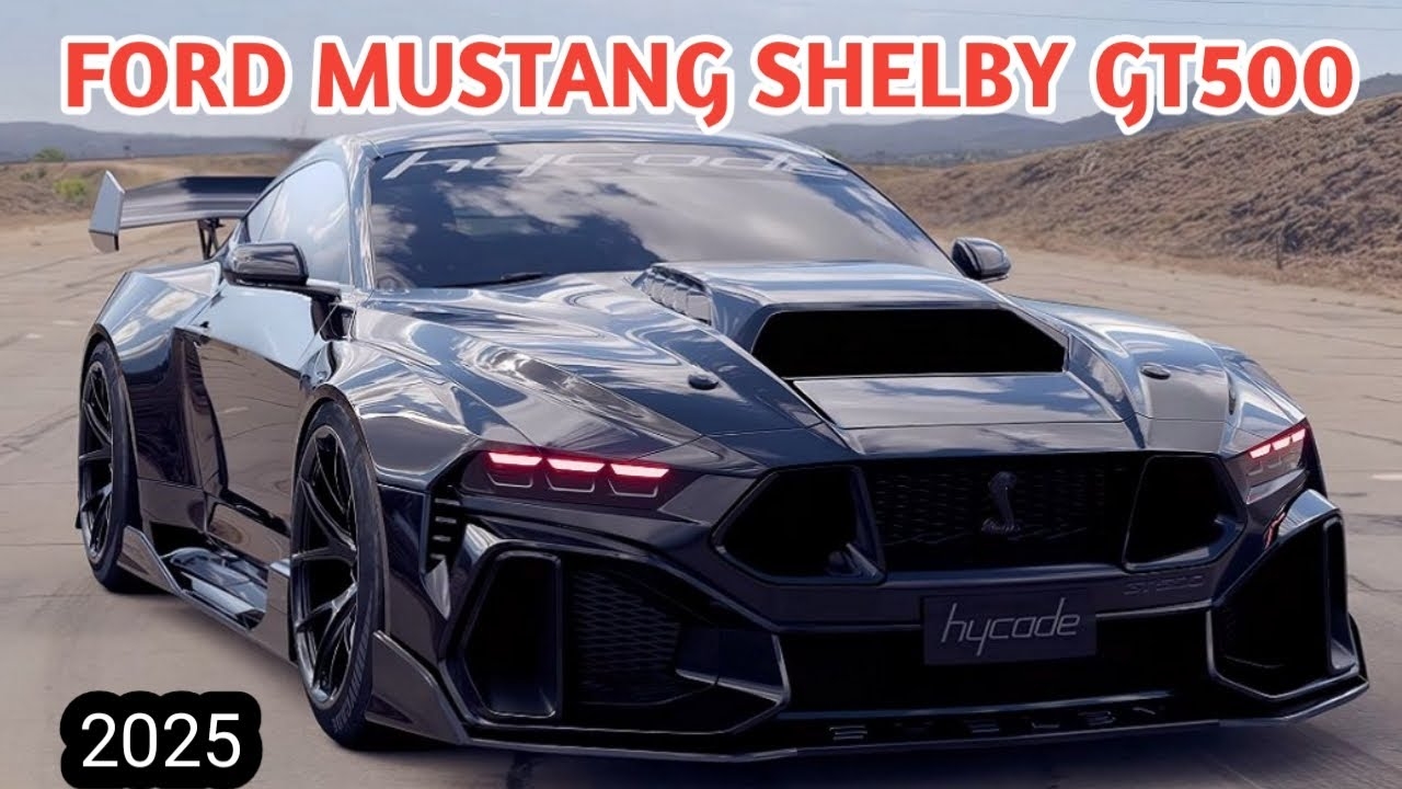 New Ford Mustang Shelby GT500 Release Date 2025 YouTube